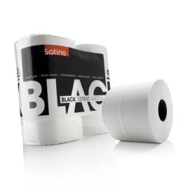 Satino Black toiletpapier,2 laags, 400 vel, 40 rollen